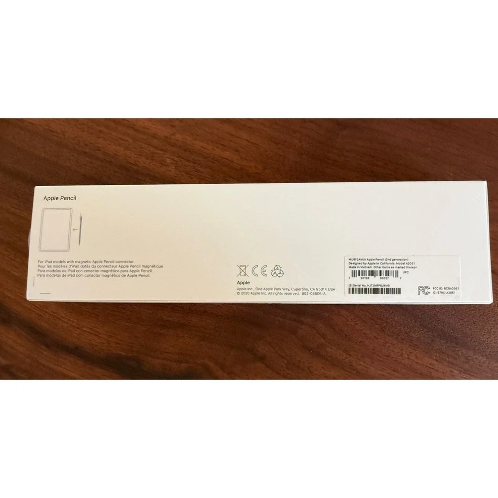 Apple Pencil Model A2051 2nd Generation EMPTY BOX ONLY!